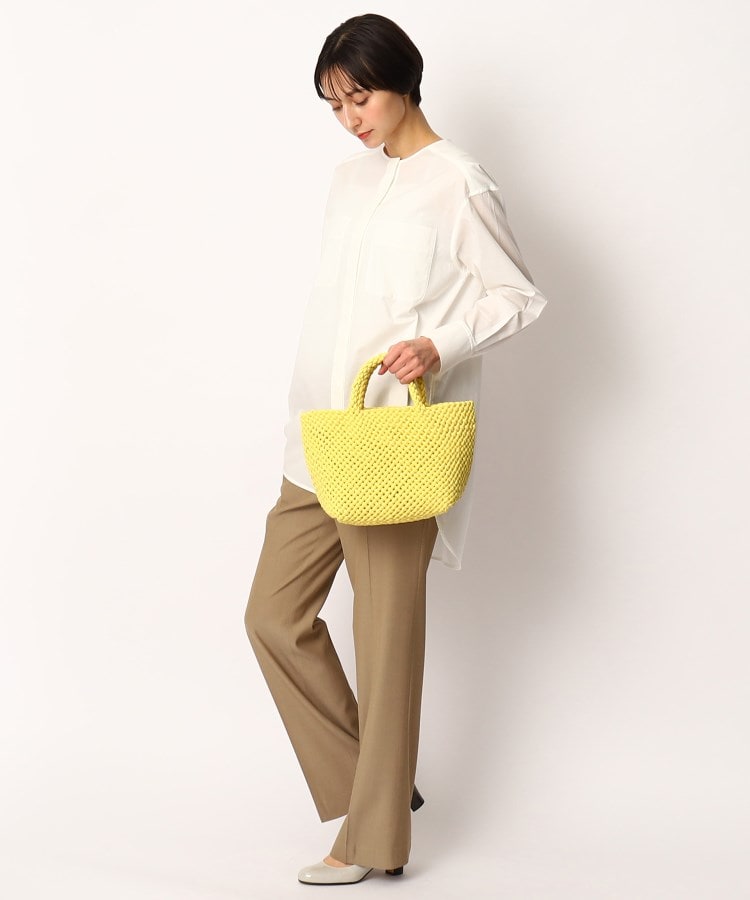 ブレッツァナッパレース】レザーメッシュトートバッグ S 本革（商品