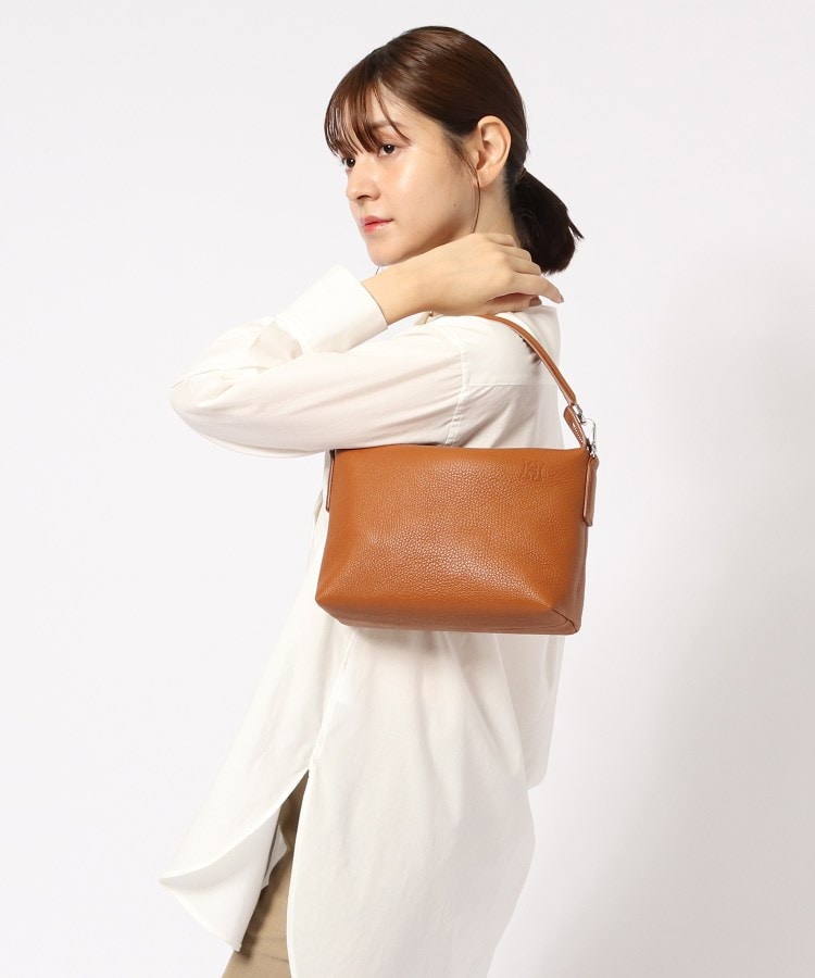ミニマ】レザーショルダーバッグ M 2WAY 本革（商品番号：P25-33001