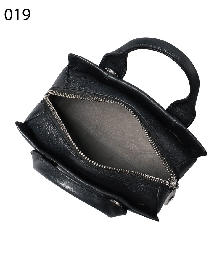 ランポ】レザーハンドバッグ S 2WAY 本革 ミニバッグ（商品番号：P25