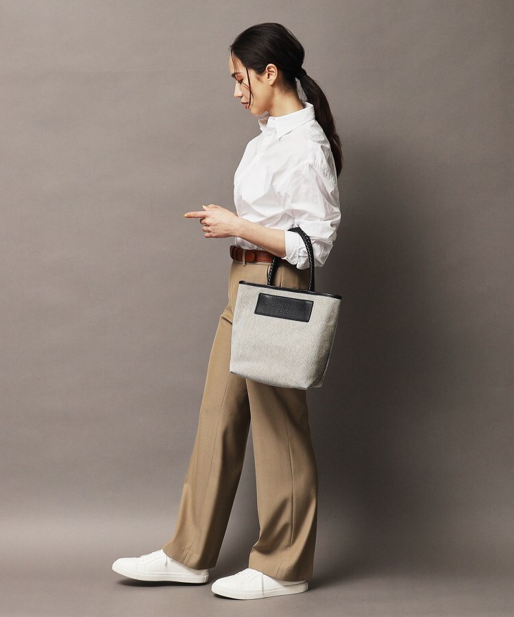 チェスタキャンバス】レザーコンビ トートバッグ M 本革（商品番号