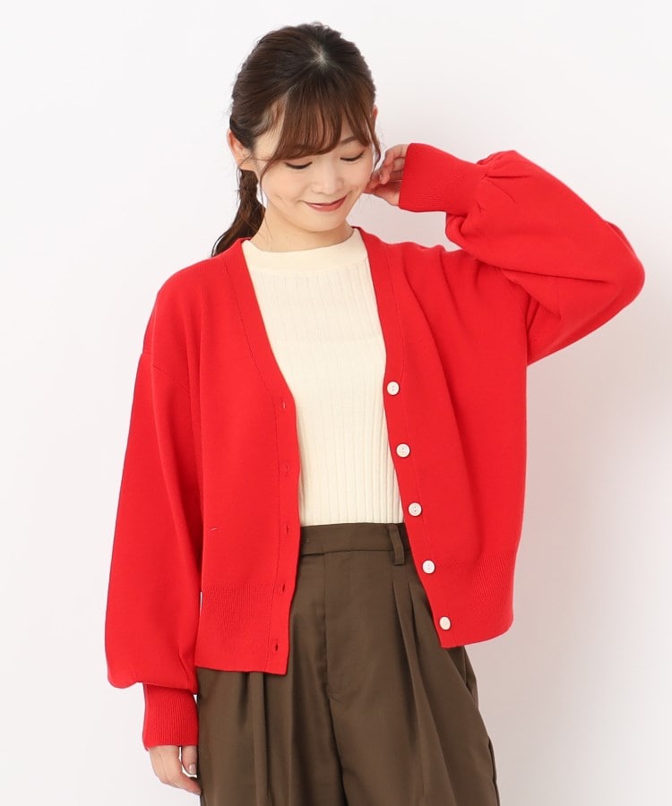 ブレンドヤーンVネックカーディガン（カーディガン/ボレロ） | ZAMPA