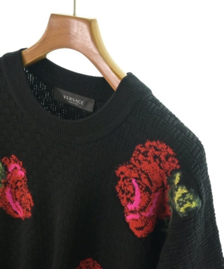 VERSACE ヴェルサーチ メンズ ニット・セーター サイズ：42(XS位