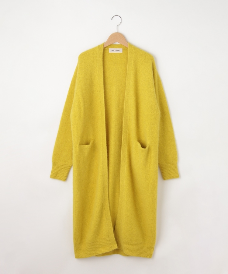 Lilly Lynque（リリーリン） フォックス混前あきロングニット