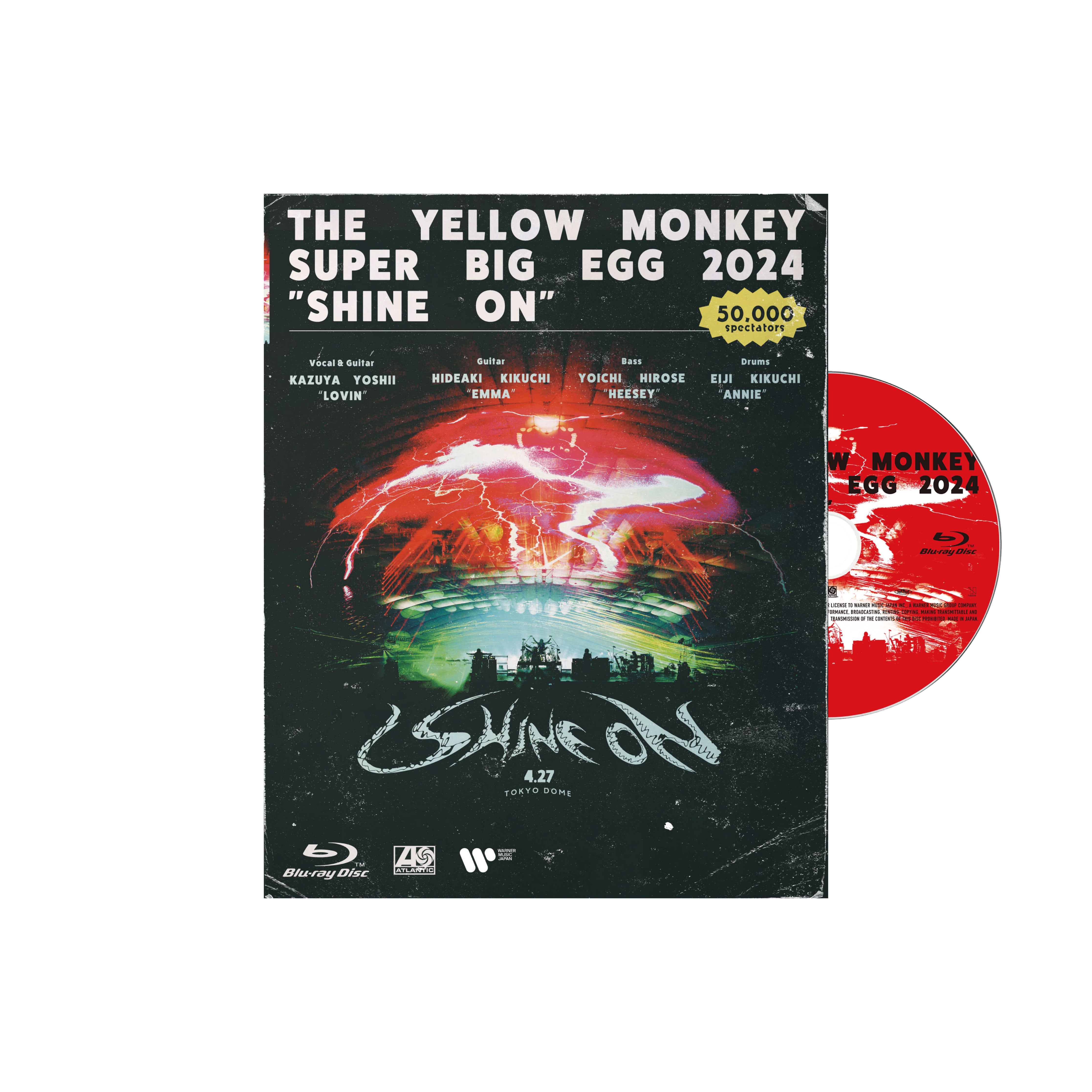 THE YELLOW MONKEY SUPER BIG EGG 2024“SHINE ON” Blu-ray – ワーナー