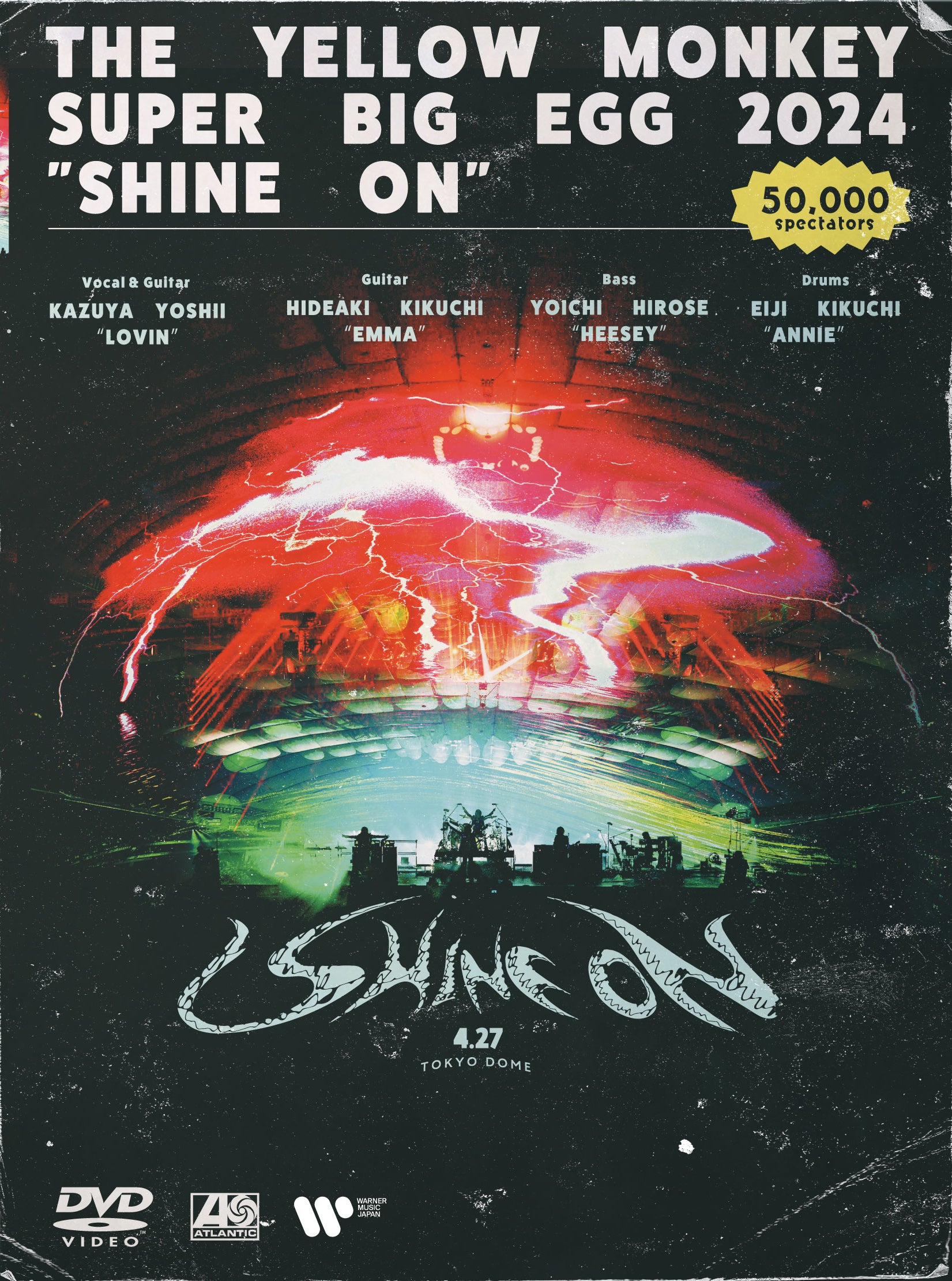 THE YELLOW MONKEY SUPER BIG EGG 2024“SHINE ON” Blu-ray – ワーナー