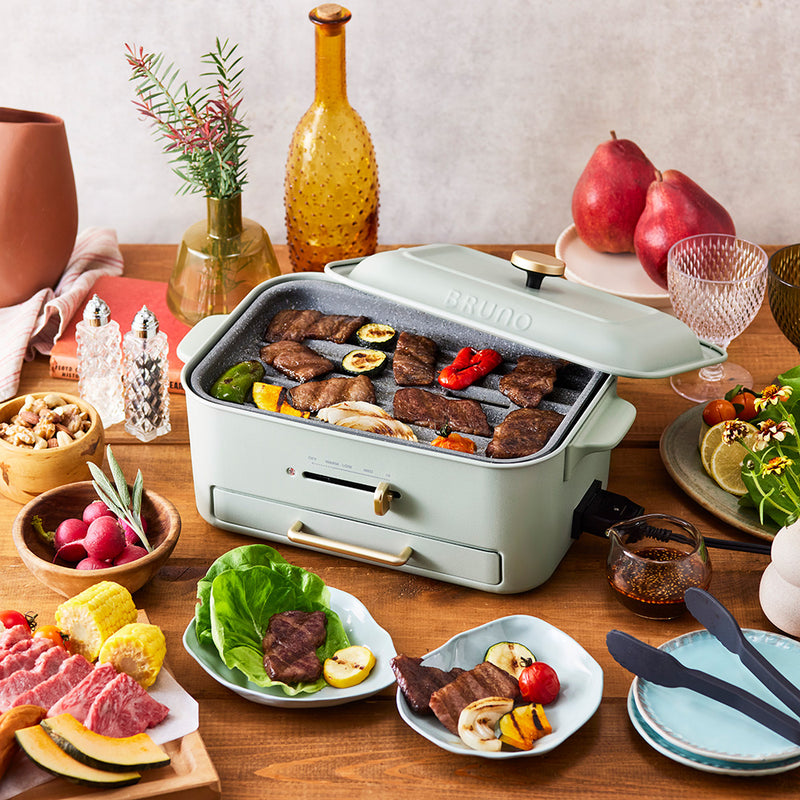 おまけ付き！】BRUNO（ブルーノ）コンパクトグリルホットプレート