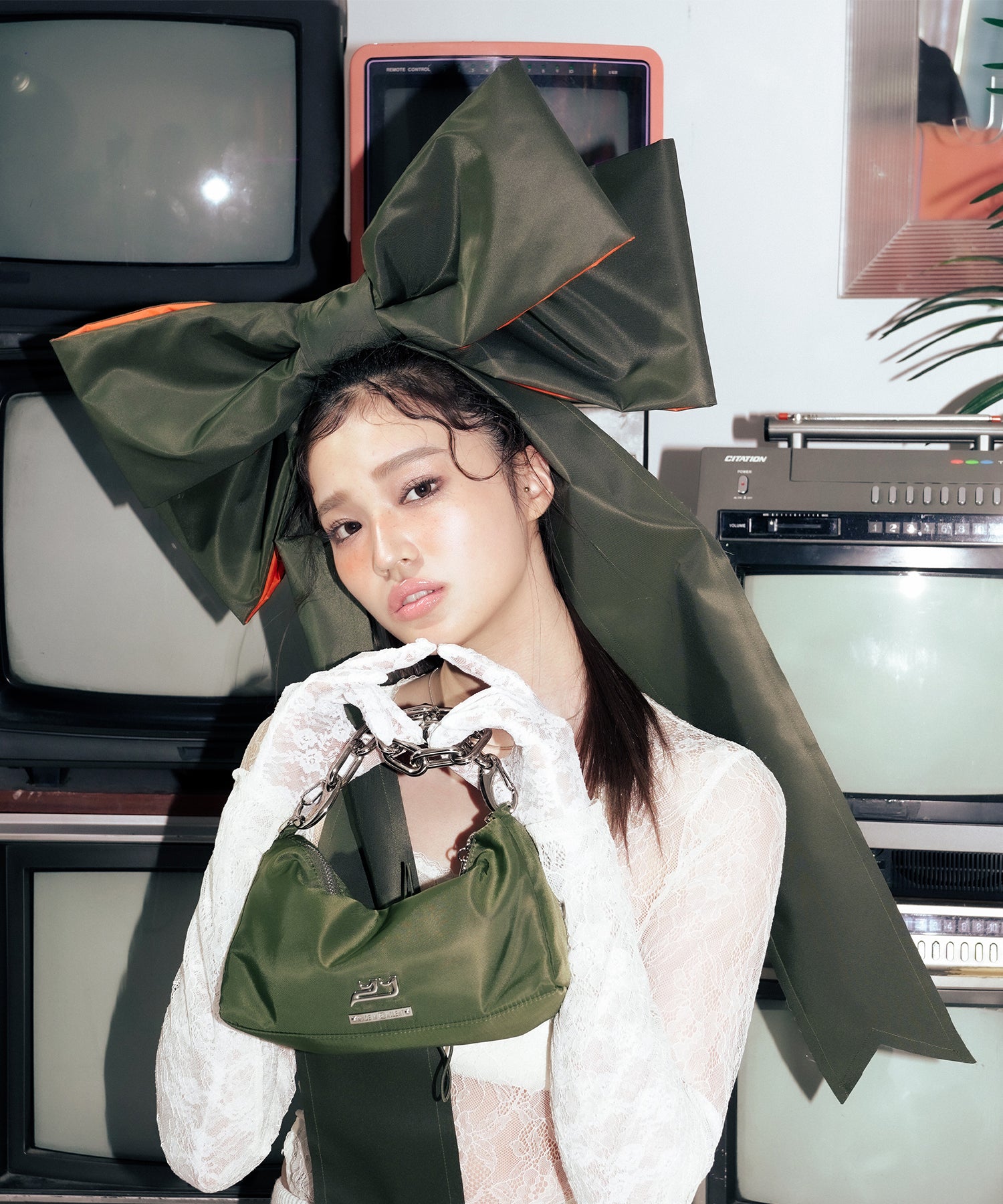 YIEYIE×ACLENTナイロンチェーンバッグ/シエラ｜ACLENT（アクレント）