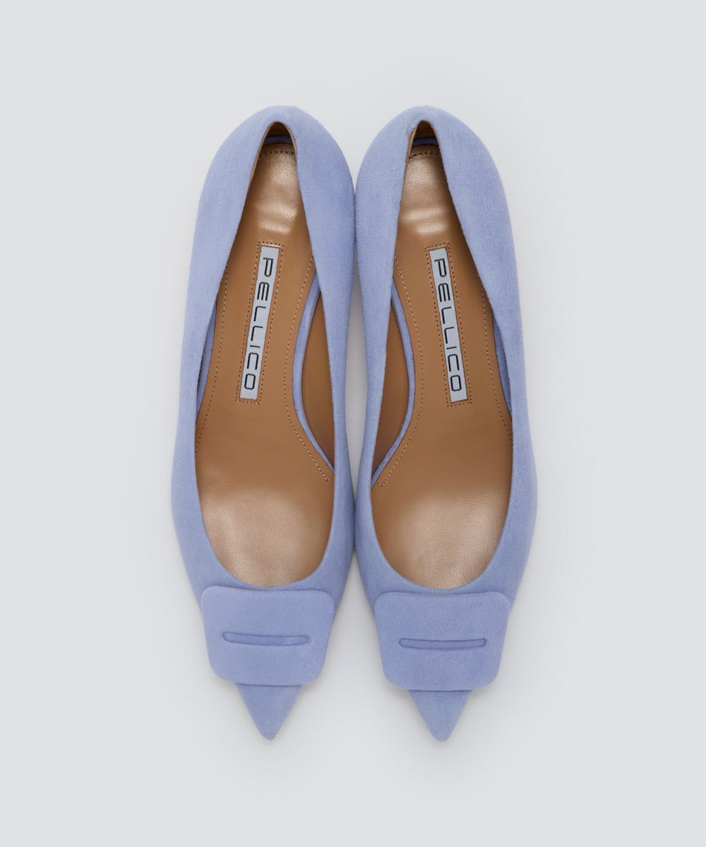 PELLICO | アネッリフィッビア スウェード パンプス 3.5cm LILAC