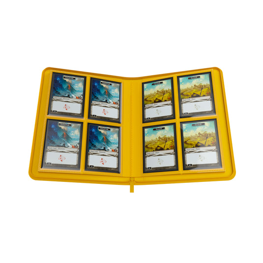 Zip-Up Album 8-Pocket Yellow – Asmodee North America