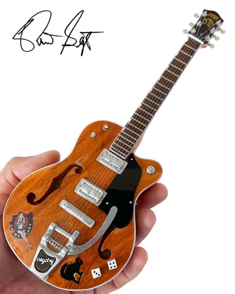 Brian Setzer Gretsch® Nashville Orange Dice Hollow Body Mini