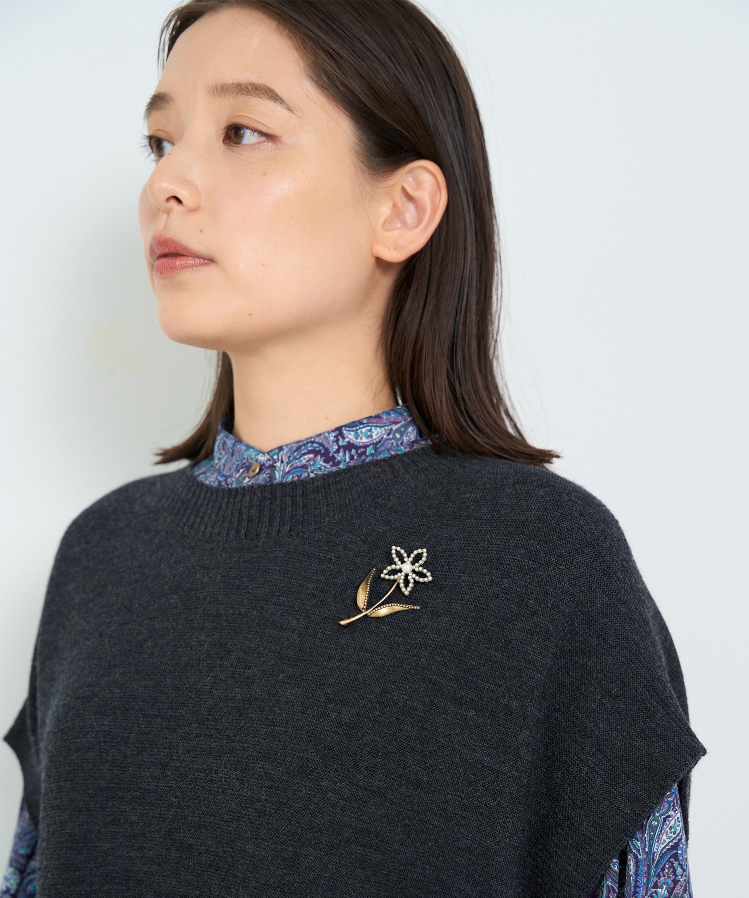 一輪花ブローチ｜BIGI online store - ビギ オンラインストア