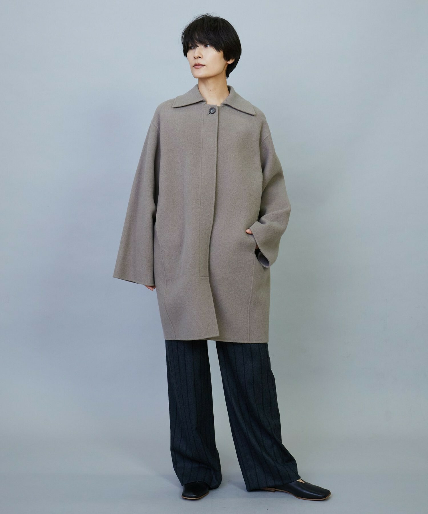 メルトンリバーコート｜BIGI online store - ビギ オンラインストア