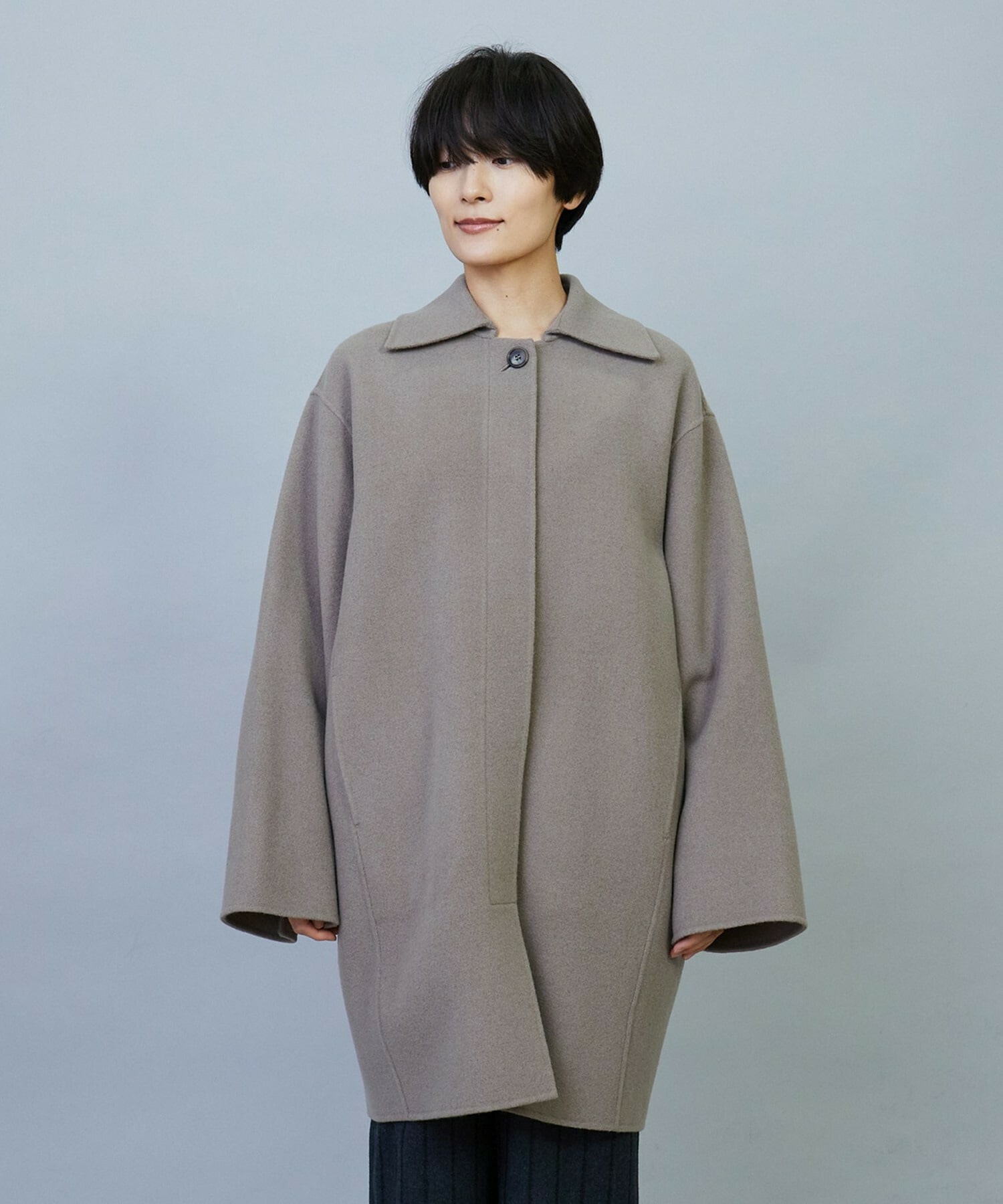 Lサイズ】メルトンリバーコート｜BIGI online store - ビギ オンライン