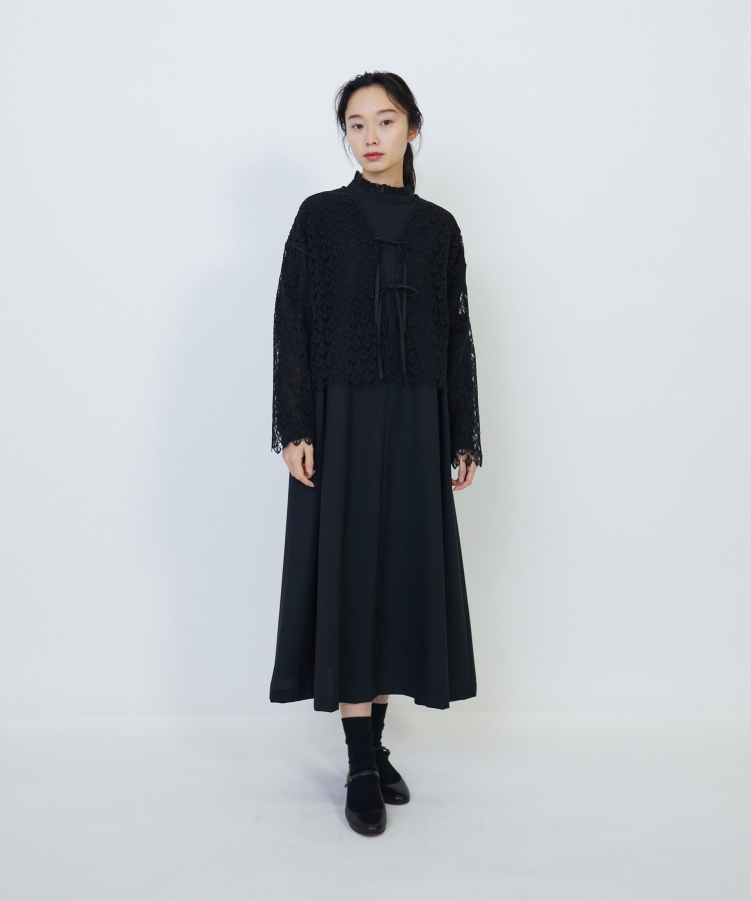 2WAY】コットンケミカルレースブラウス｜BIGI online store - ビギ