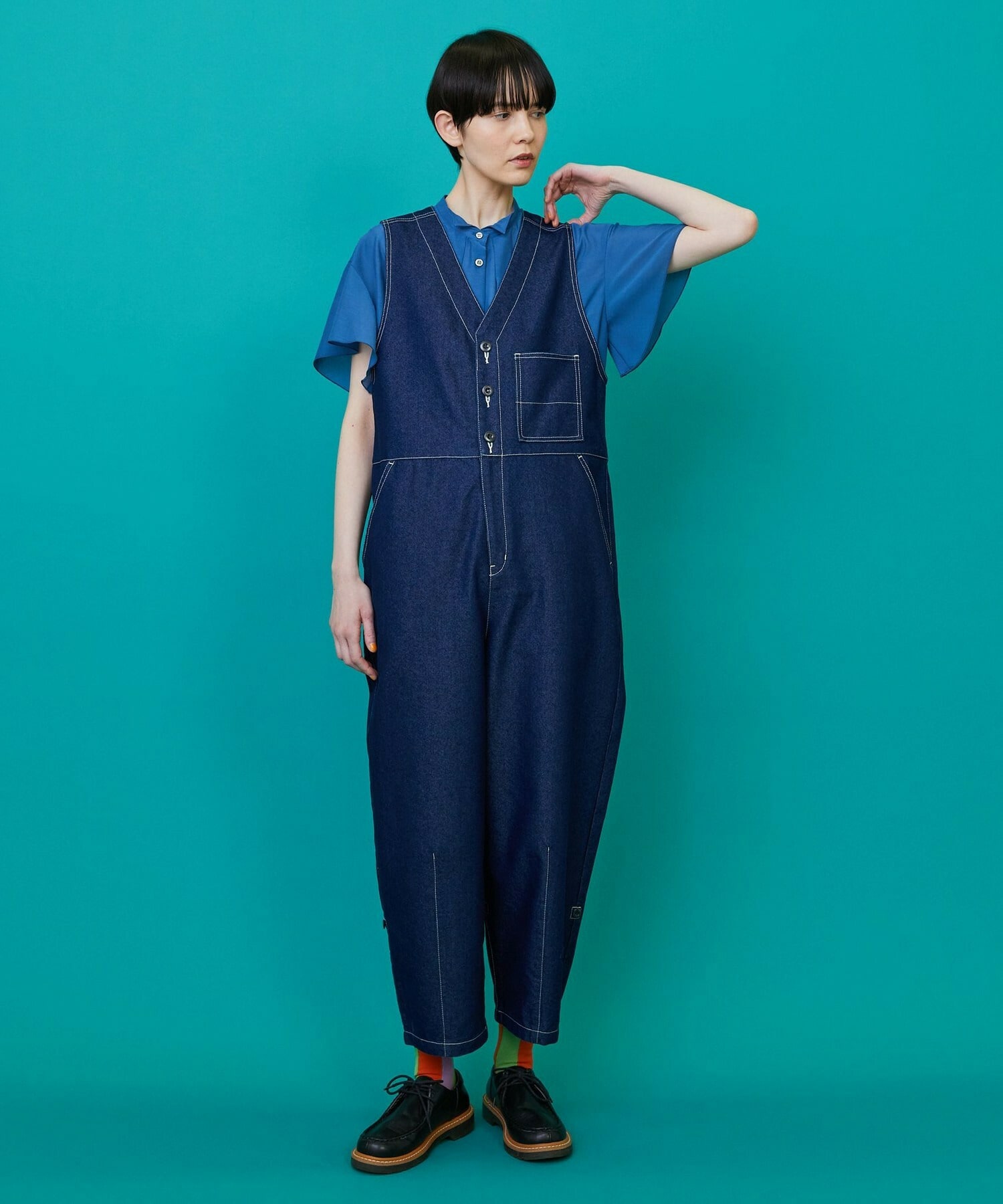 オールデニー オーバーオール｜BIGI online store - ビギ オンラインストア