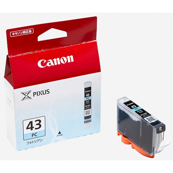 純正】キヤノンプリンター用 インクタンク BCI-43 PC フォトシアン