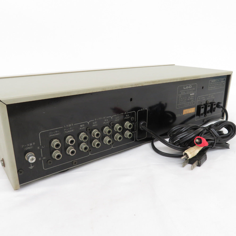 Lo-D 日立 ステレオコントロールアンプ 本体のみ HCA-4590 動作未確認