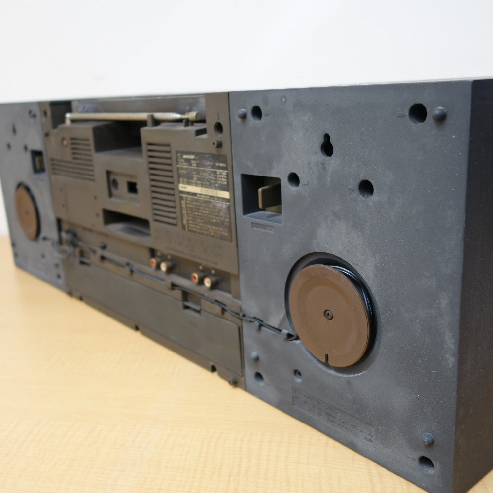 ジャンク品 SHARP (シャープ) オーディオ機器 ダブルラジカセ GF-T3