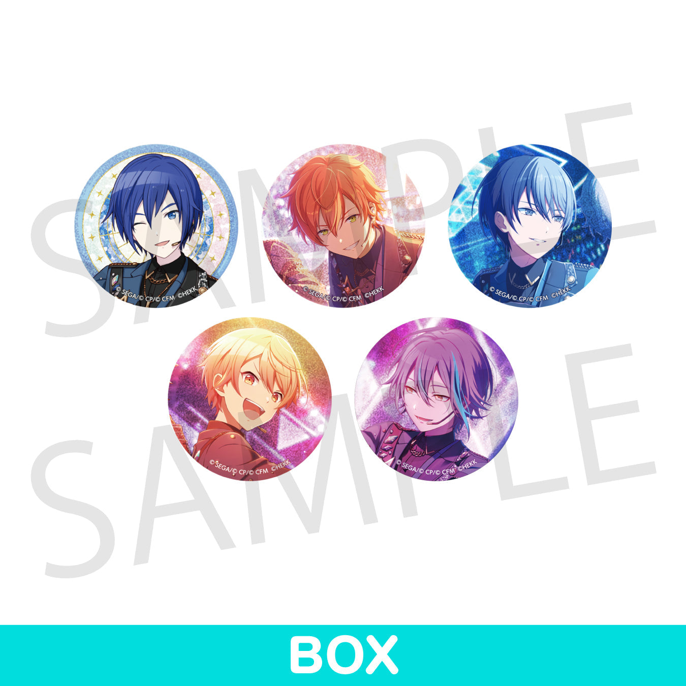 プロセカ あんスタ グリッター缶バッジ 天馬司 予約商品】グリッター缶