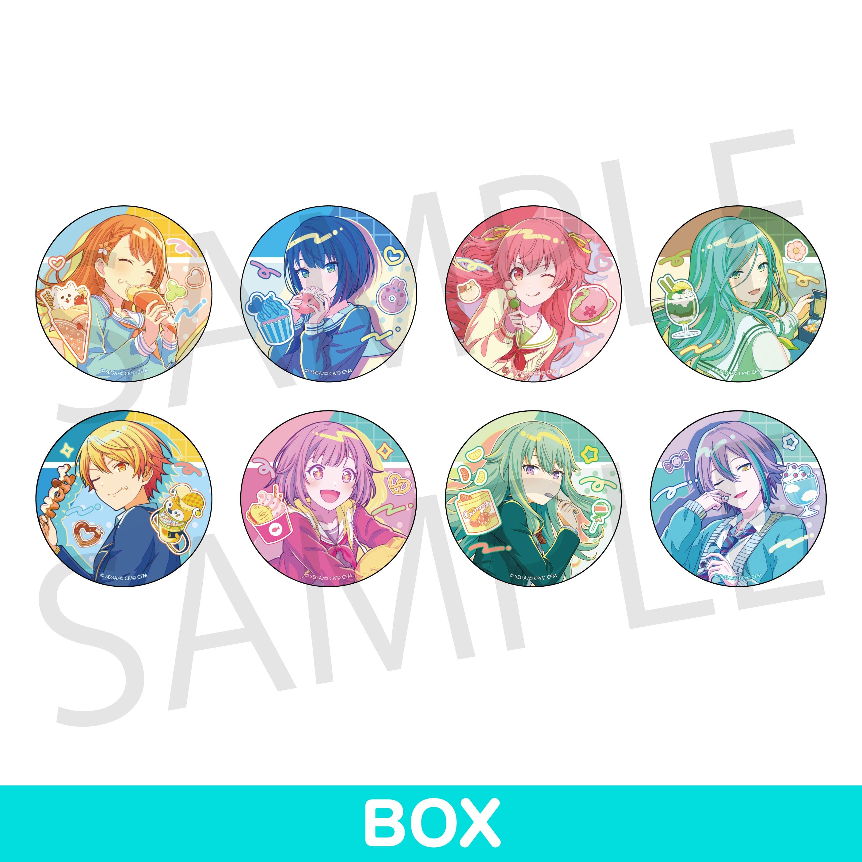 プロセカ」Anniversary/Birthdayイラスト2023-2024グッズ発売決定