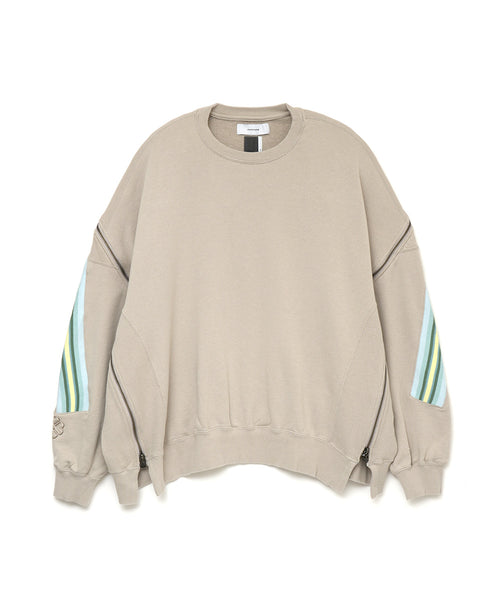 ZIPPER RIB SWEAT – FACETASM e-store