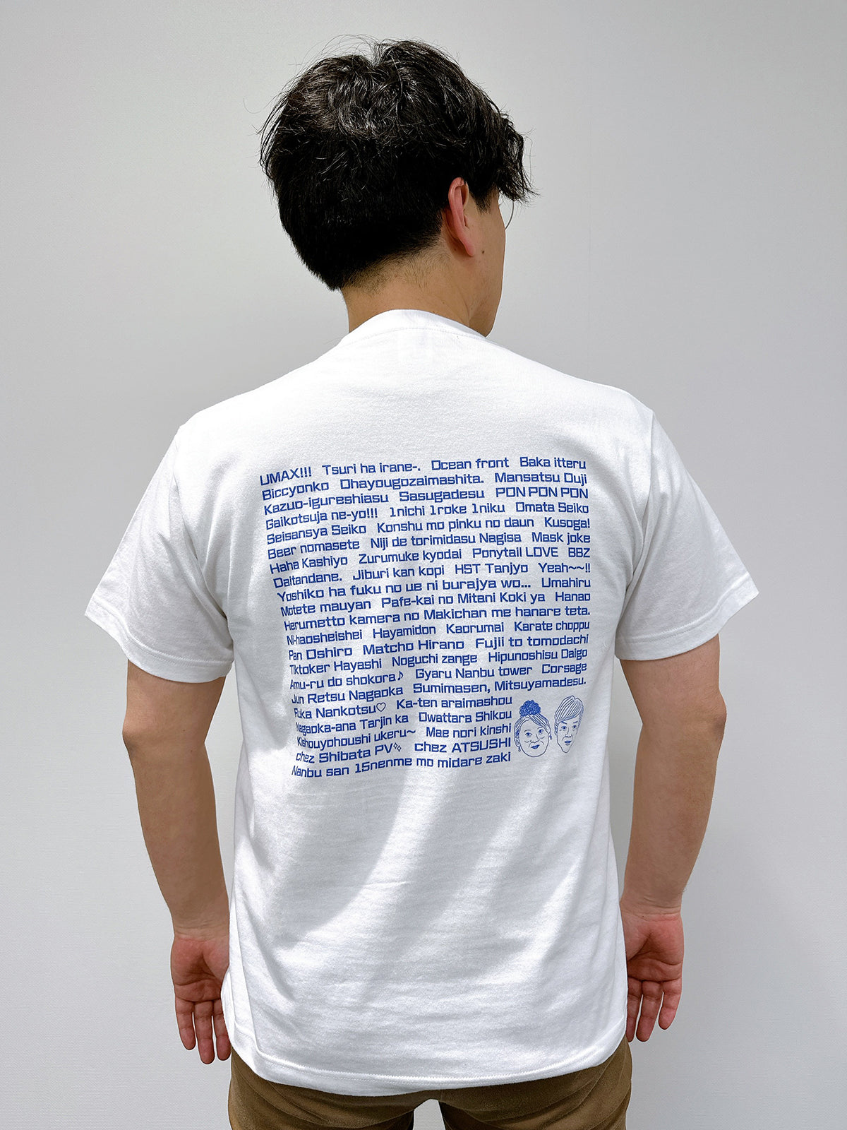 花咲かTシャツ_黄×青 – CBC STORE