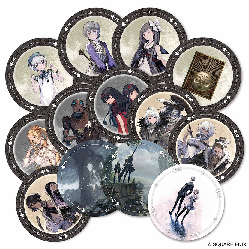 NieR Series 丸型トランプ | スクウェア・エニックス e-STORE