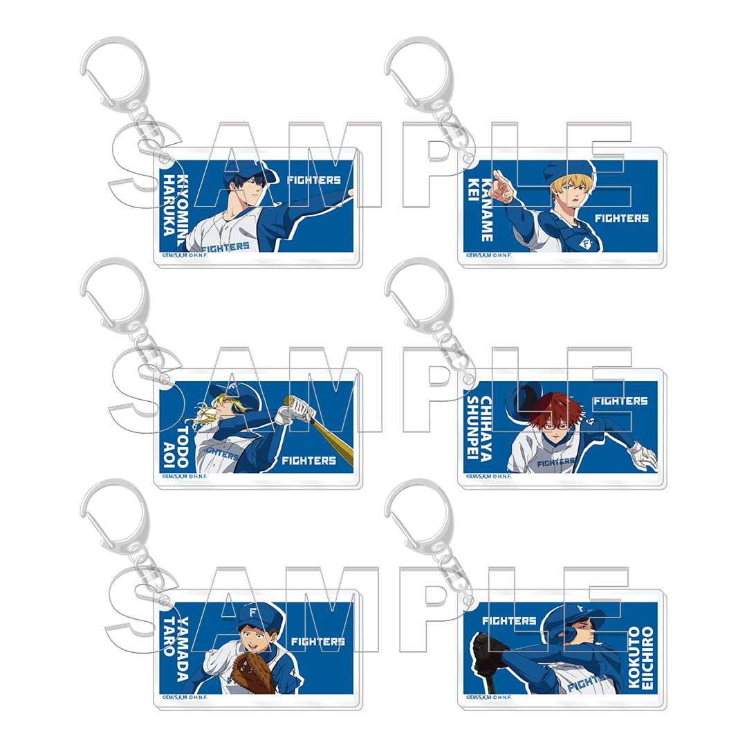 忘却バッテリー」トレーディング アクリルキーホルダー（北海道日本