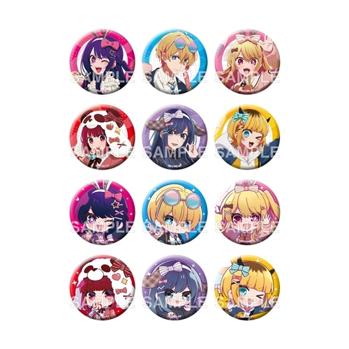 推しの子】トレーディング缶バッジ Exhibition ver.2 BOX: グッズ