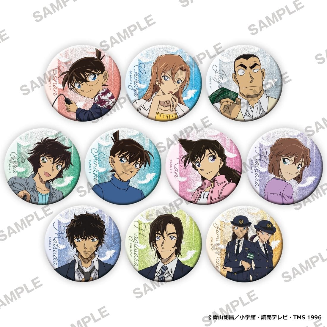 名探偵コナン」キラキラ缶バッジコレクション セルフフォトver. BOX