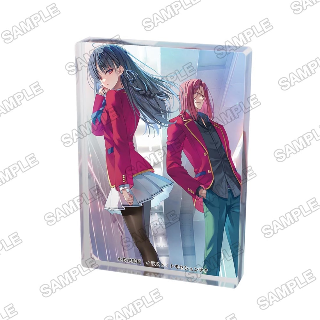 二次受注】ライトノベル展2025 A7アクリルブロック ようこそ実力至上