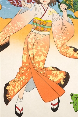 とある科学の超電磁砲T 浮世絵木版画 超電磁砲少女 御坂美琴: グッズ