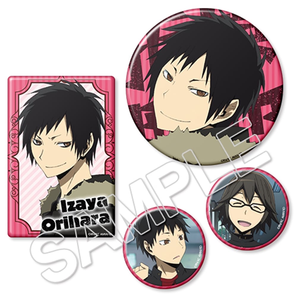 デュラララ!! AnimeJapan アニメジャパン 缶バッジ 折原臨也 5点