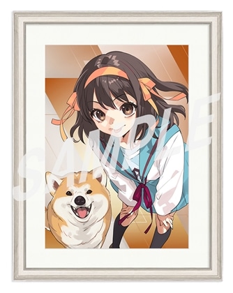 ライトノベル展2025 B4キャラファイングラフ 涼宮ハルヒの憂鬱: グッズ