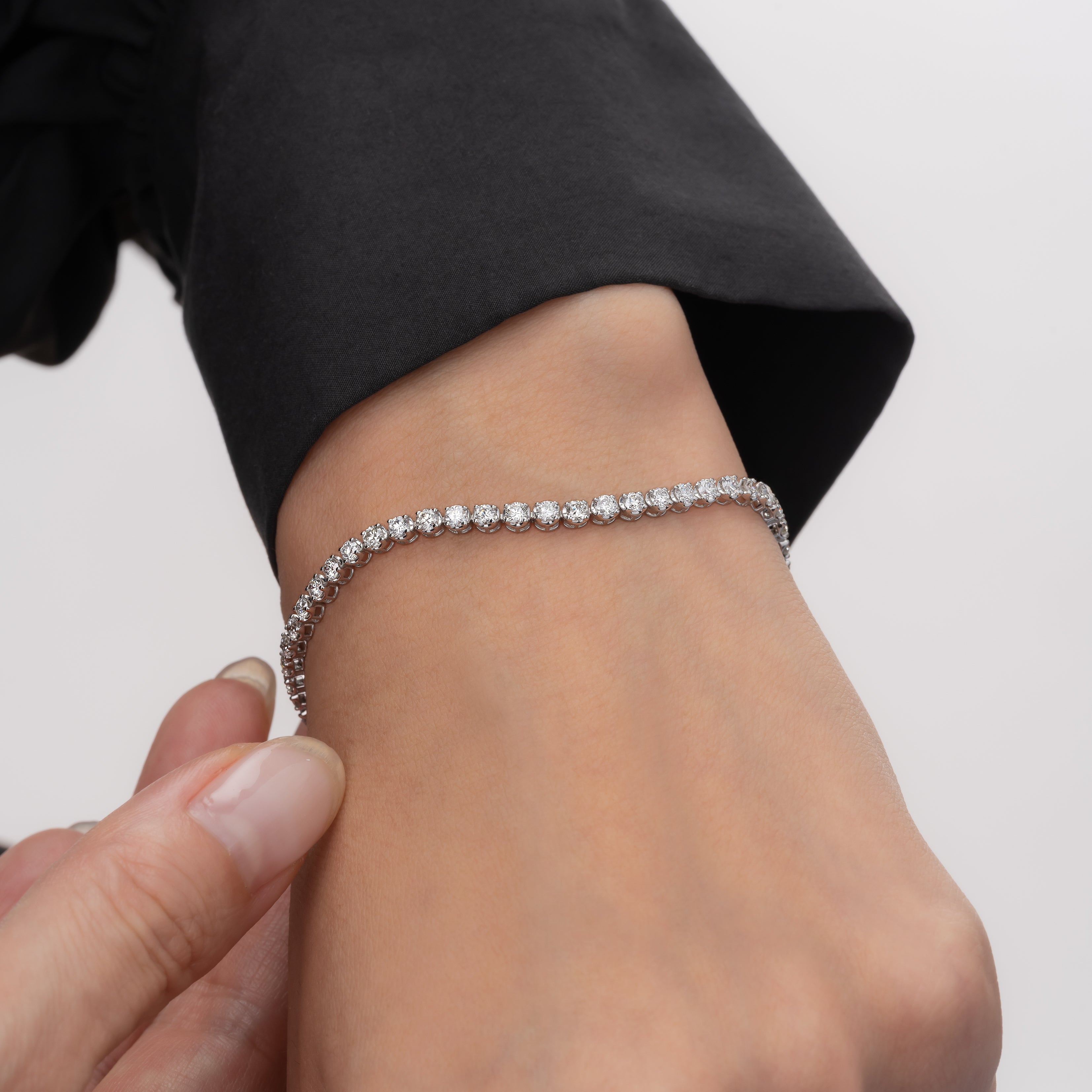 KAJITA Diamond - ダイヤモンドテニスブレスレット 3ct