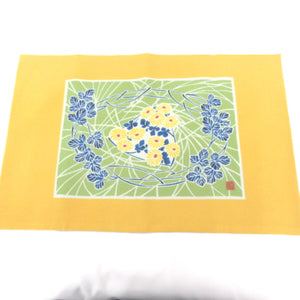 その他小物 加賀友禅 卓布 加賀友禅作家 鶴見保次氏 つるみやすじ氏