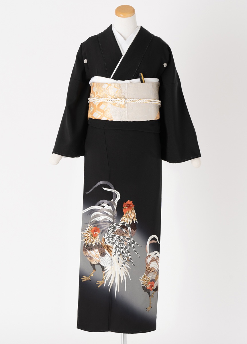 黒留袖一式レンタル 東天紅鶏 L | 黒留袖レンタル | やまとオンライン