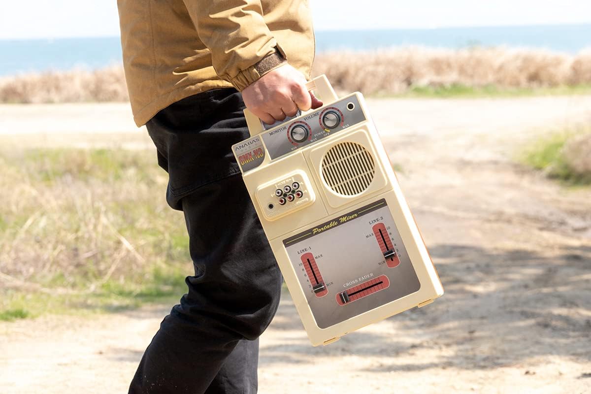 ANABAS AUDIO GMX-N3 ポータブルミキサー 単品 スピーカー付き