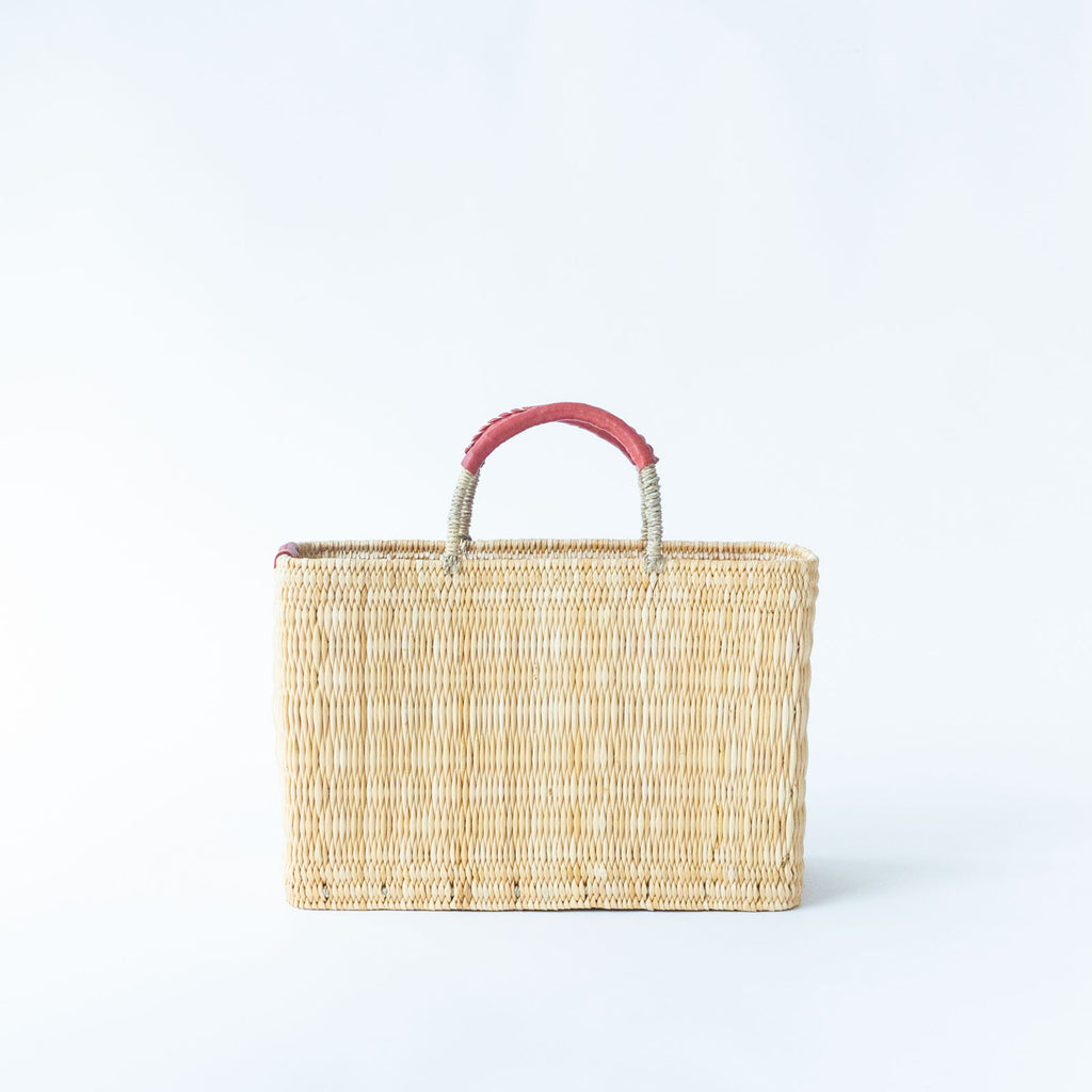 warang wayan ストローかごバッグ 深型 赤 ｜くらすこと公式オンライン