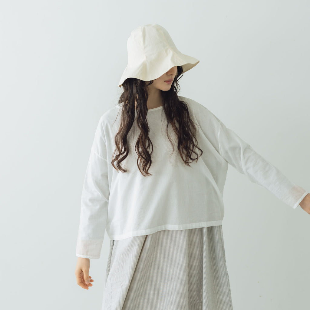 Yoli Simple wide blouse ｜くらすこと公式オンラインストア