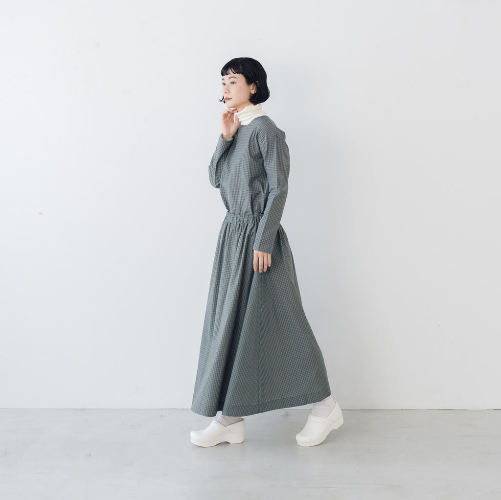 Yoli Check simple blouse ｜くらすこと公式オンラインストア