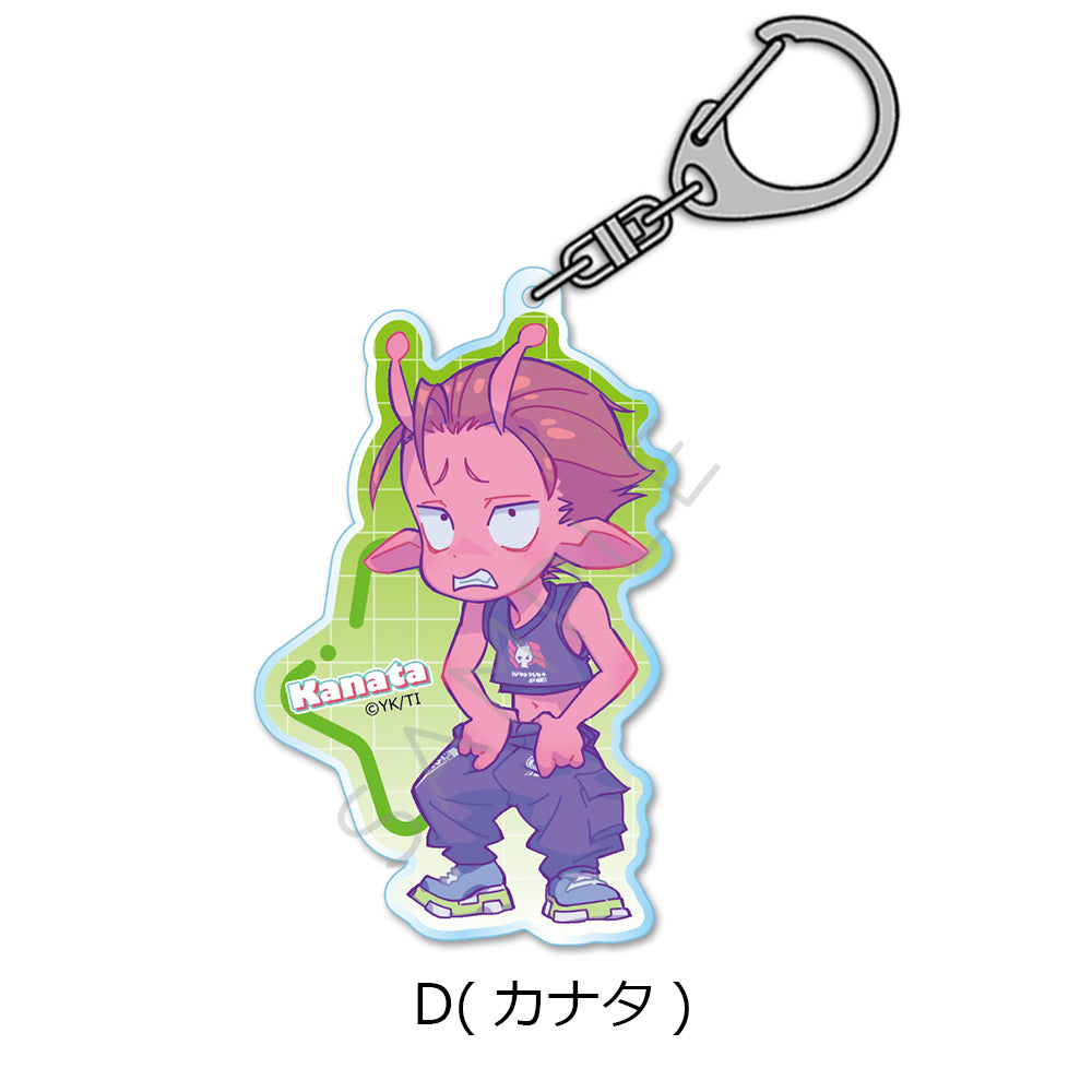アニメ『銀河特急 ミルキー☆サブウェイ』 アクリルキーホルダー
