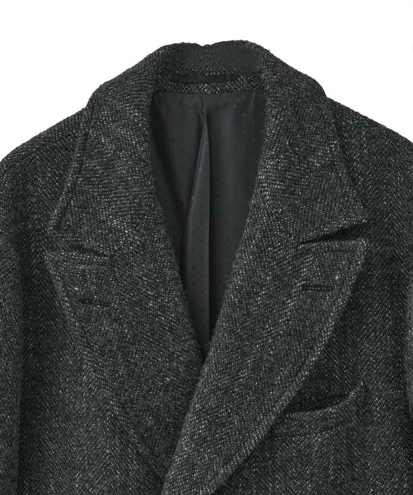 ヴィンテージツイードダブルブレステッドコート｜メンズファッション