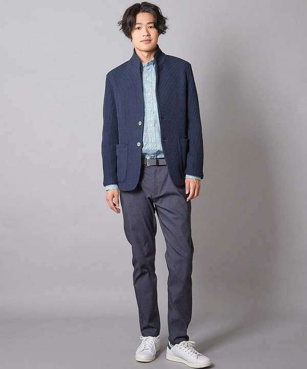 ポリニットスタンドカラーJKT｜メンズファッション通販 MEN'S BIGI