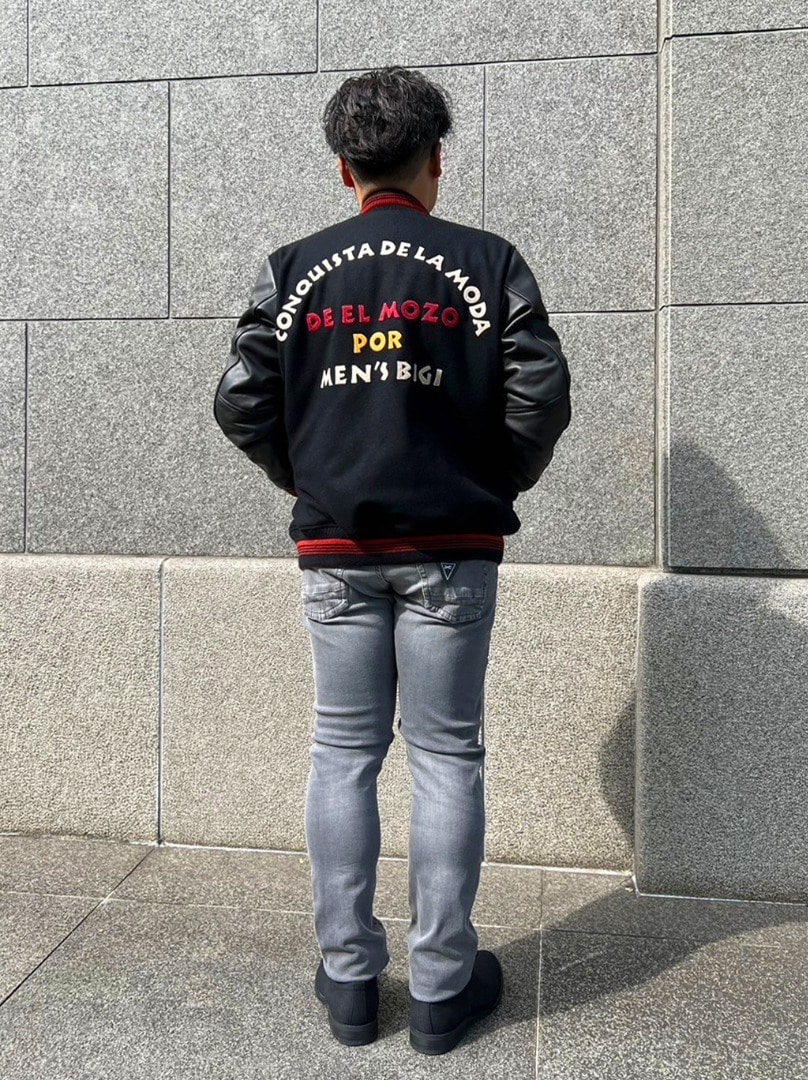 88's復刻デザインスタジャン特集】MENSBIGI STAFFのスタイリングを