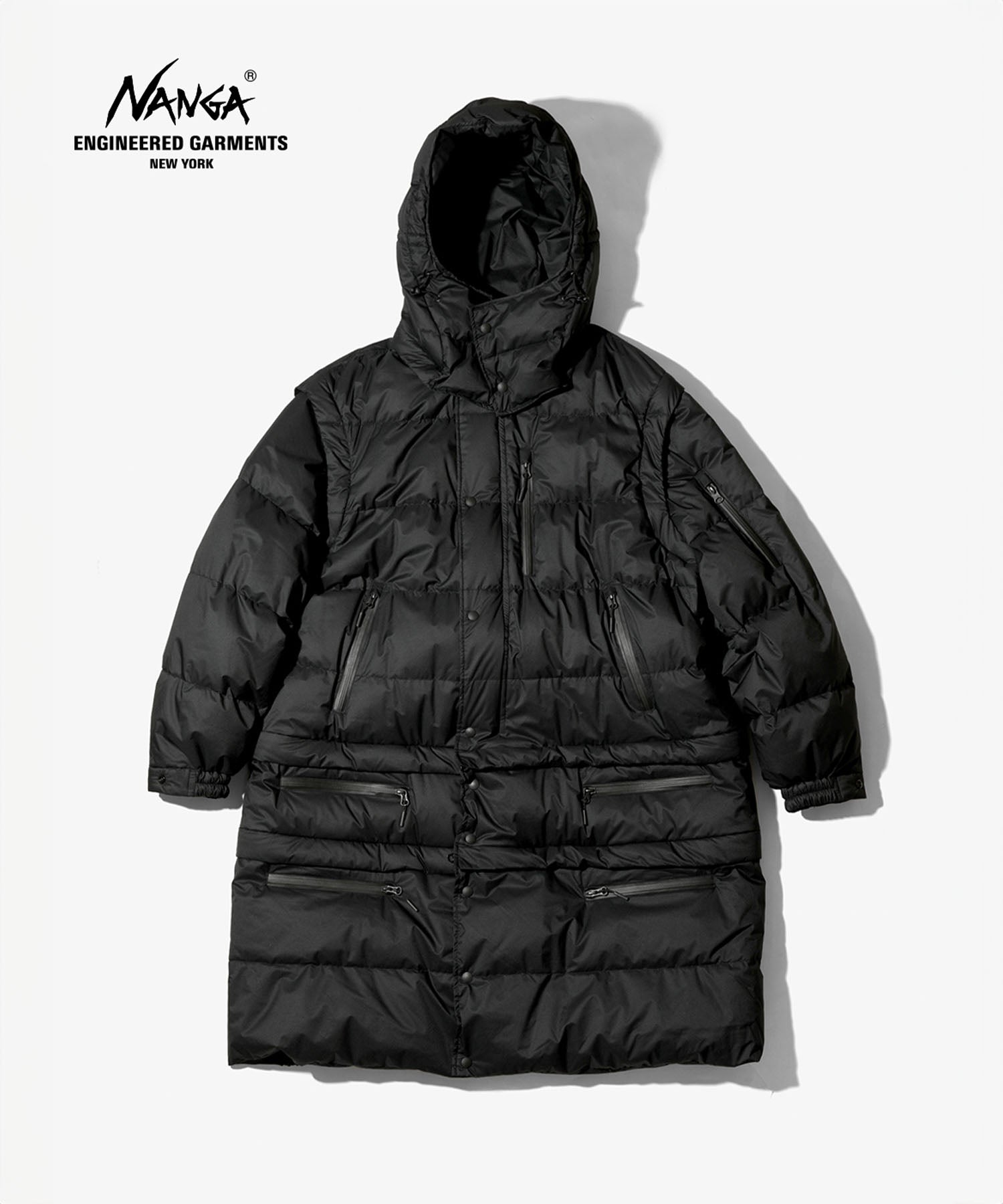 NANGA×ENGINEERED GARMENTS Detachable Down Coat – NANGA ONLINE SHOP