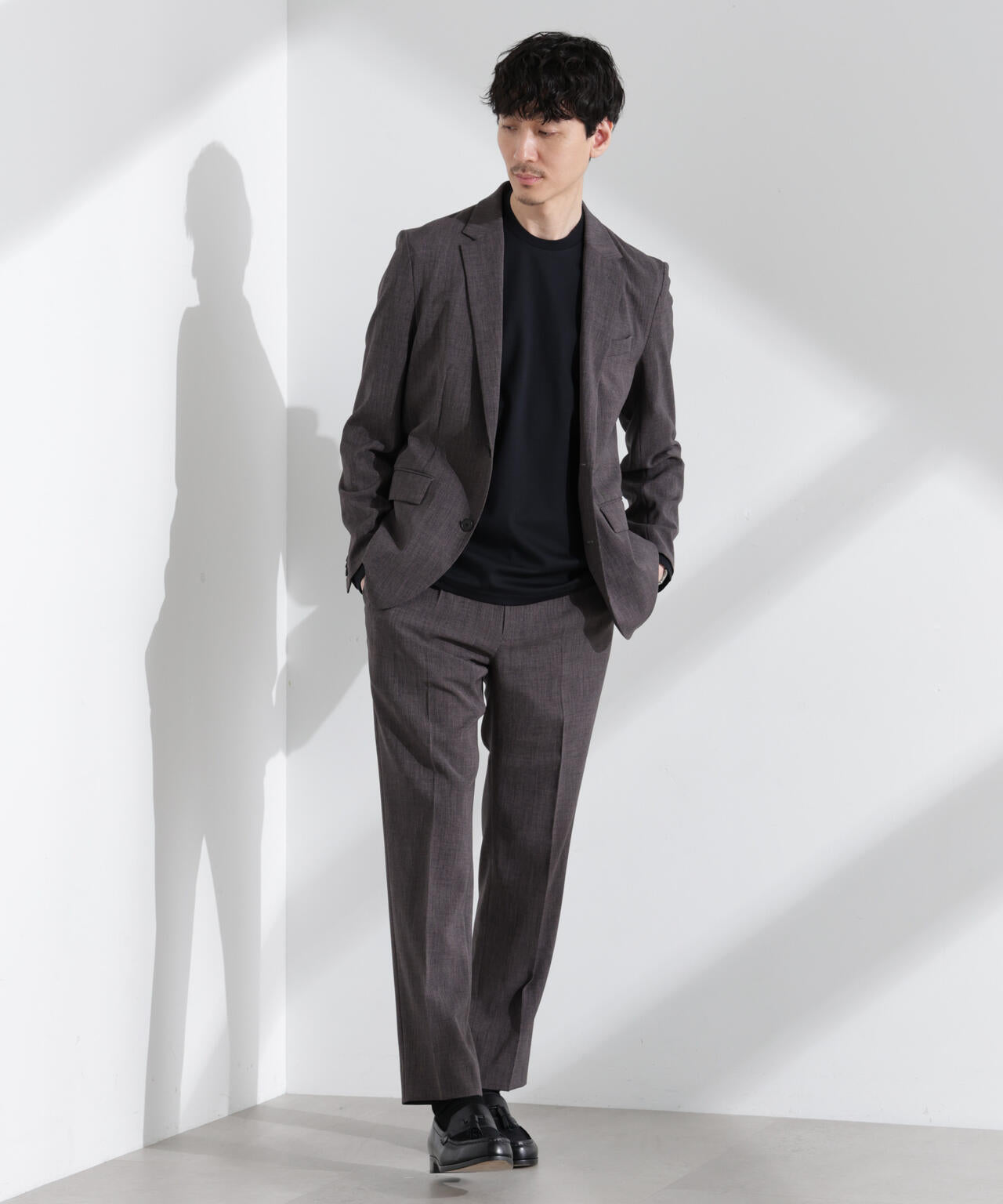 大人気シリーズ】「Damerino」ドビー クロスストレッチ セットアップ