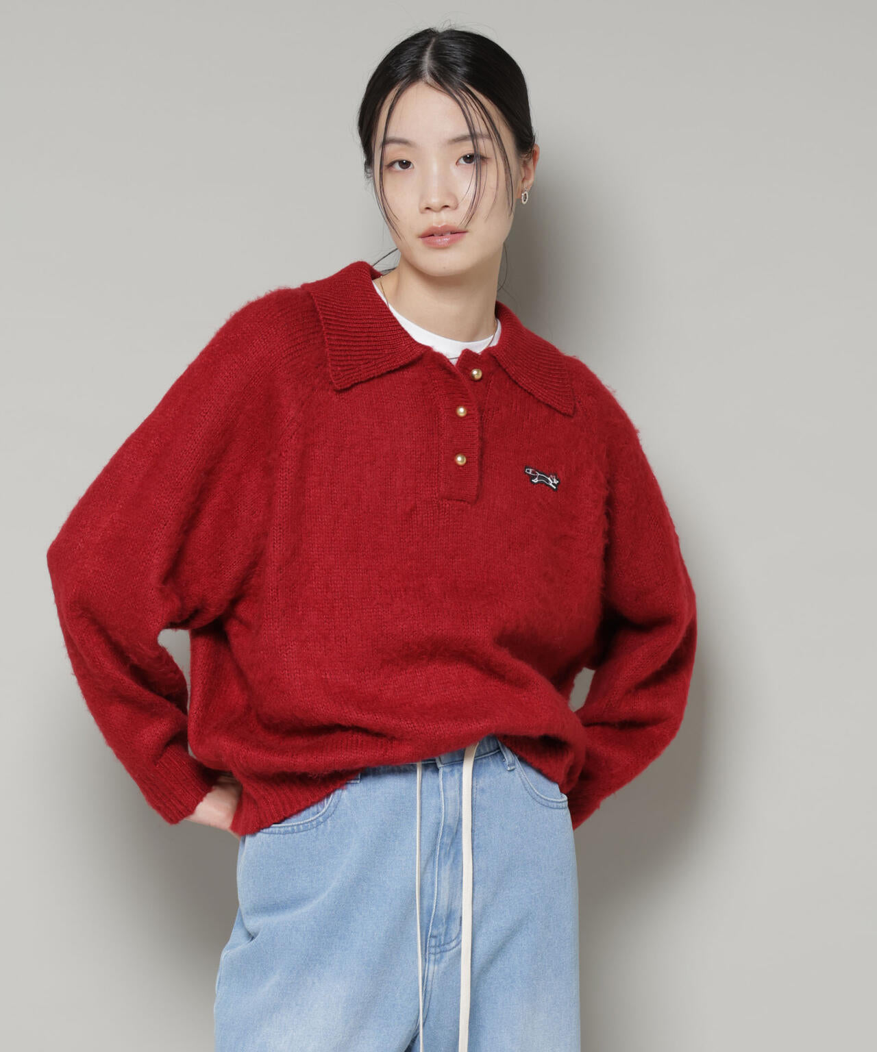 PENNEYS 別注 TheFOX シャギー ポロニット