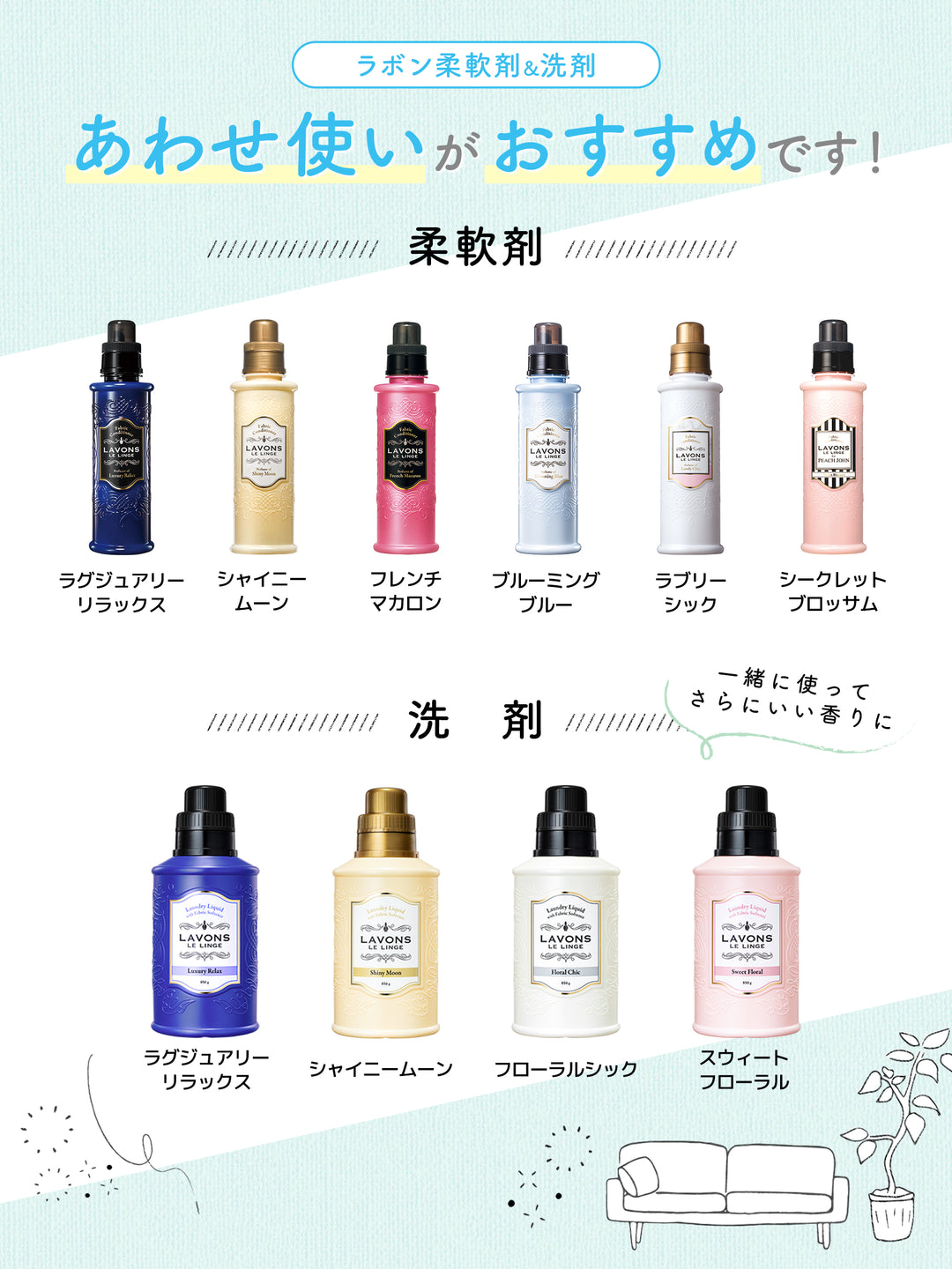 柔軟剤 2倍 詰替 ラグジュアリーリラックス 960mL - NatureLab Store