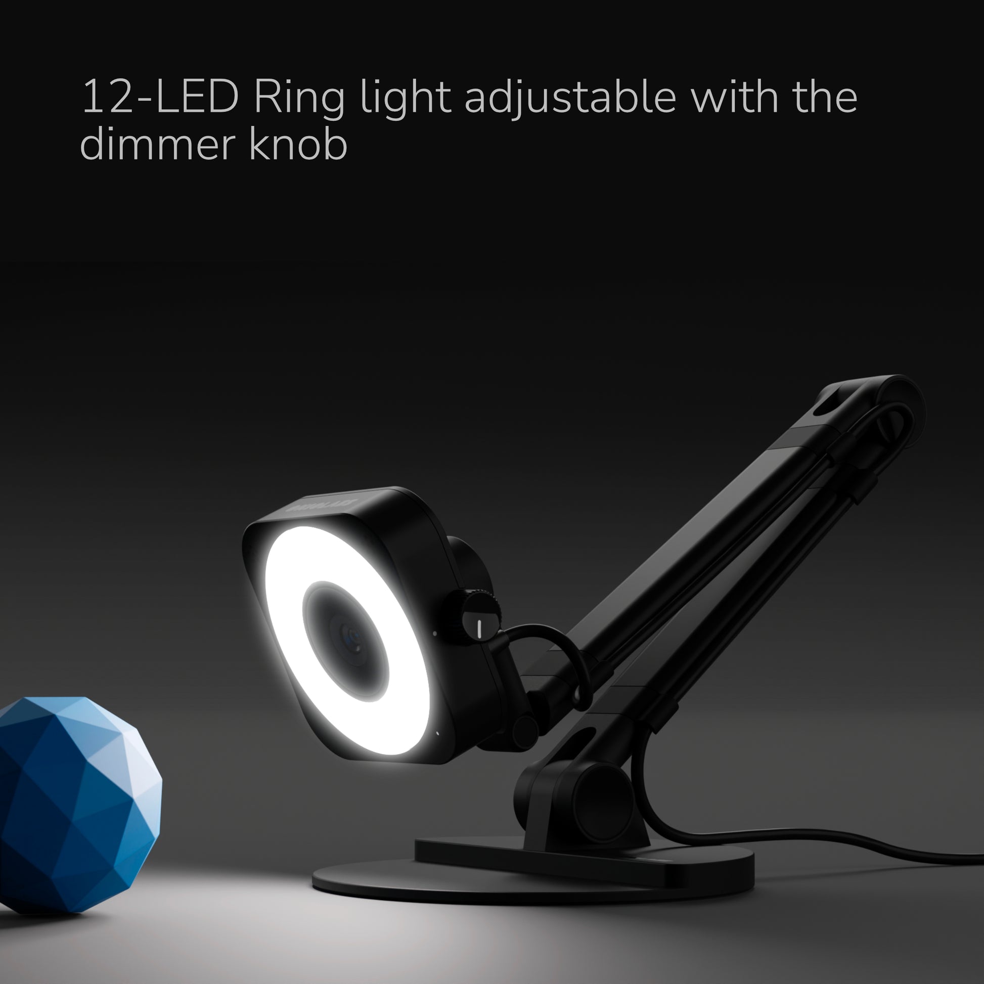 OKIOCAM X1 Dual-Mode Document Camera & Webcam 8MP with Light and